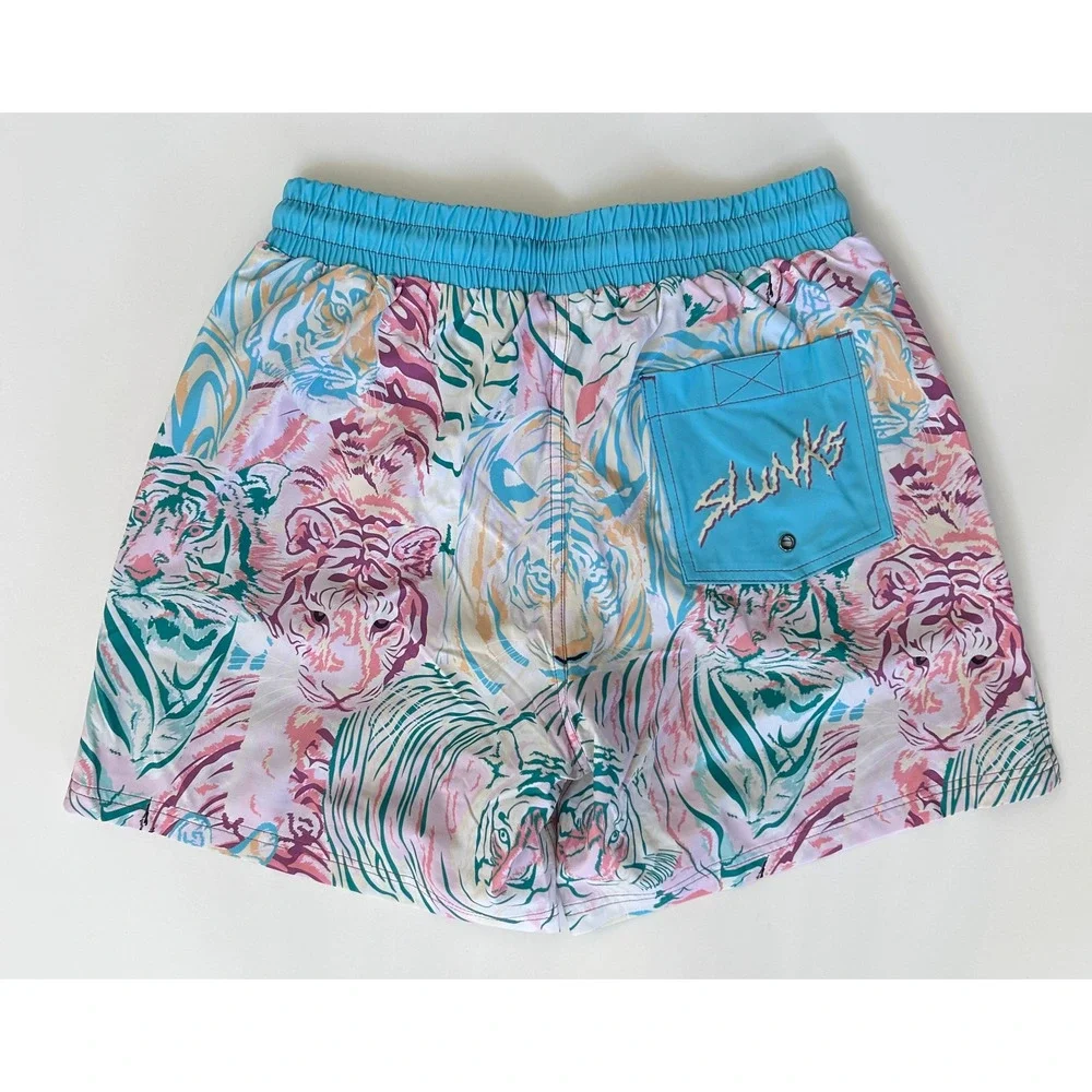 SLUNKS Men's SMALL Kona with Tigers Volleyball Shorts